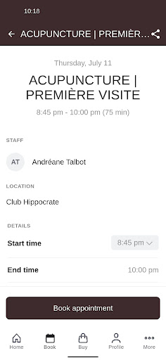 Club Hippocrate Screen 3