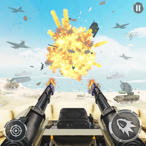 Machine Gun Warfare: Gun Games Header - AppWisp.com