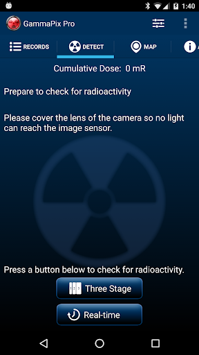 Android application GammaPix Pro Command screenshort