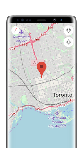 Android application Toronto Offline Map screenshort