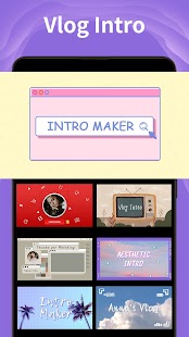 Intro Maker - music intro video editor Screenshot