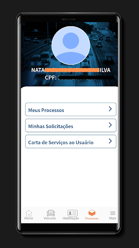 Detran GO ON Screen 2
