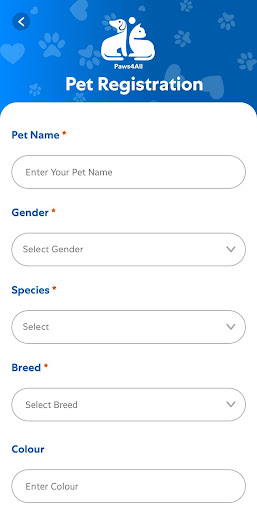 Paws4All Screen 2