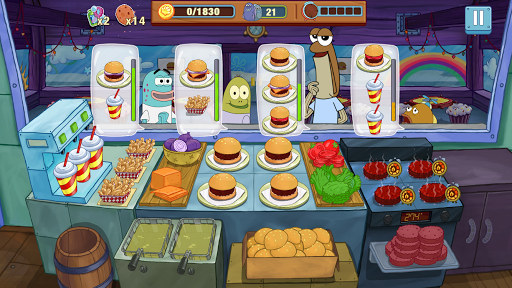 Télécharger Bob l'éponge : Cuisine en Folie APK MOD (Astuce) screenshots 1