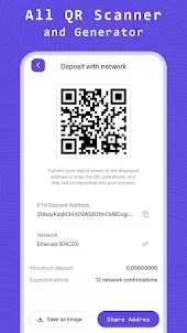 All QR Scanner and Generator