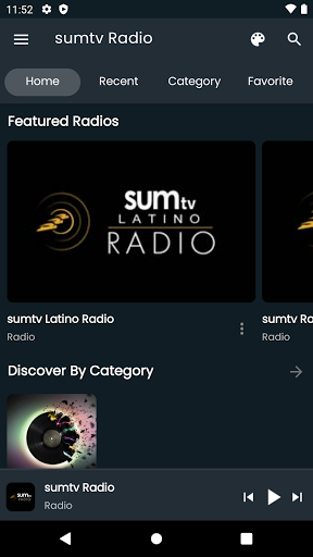 sumtv Radio Screen 2