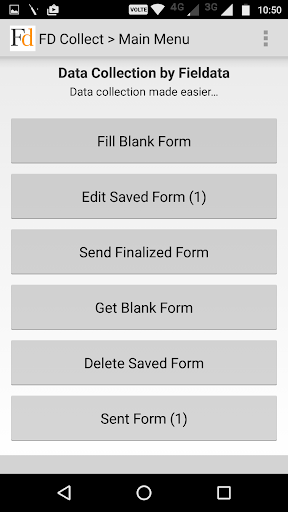 Fieldata Collect Screen 3