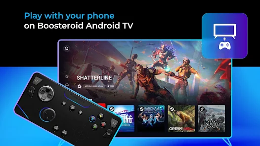 Gamepad best sale android tv