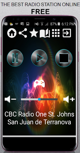 Android application CBC Radio One St. Johns San Ju screenshort