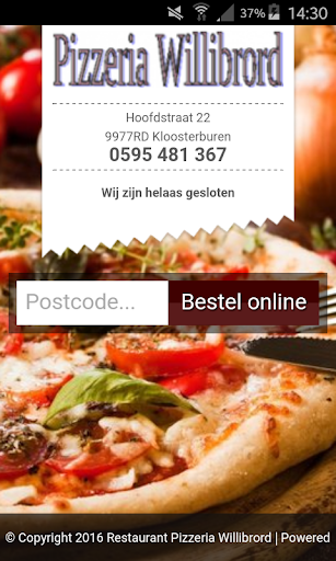 Pizzeria Willibrord Screenshot 1 - AppWisp.com