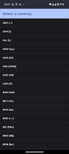 Binance Ninja - P2P Notifier Screen 3