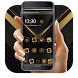Gold X black launcher - Androidアプリ