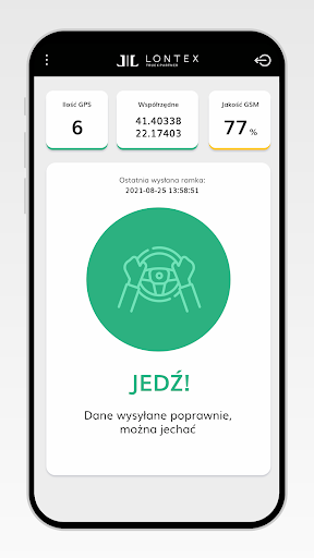 Android application Lontex e-TOLL screenshort