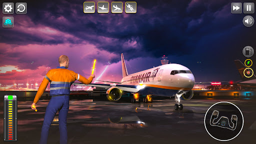 Android application Airplane Game Simulator screenshort