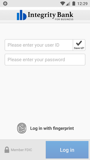 Integrity Business Mobile Screen 2