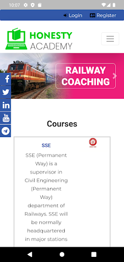 Android application Honesty Academy screenshort