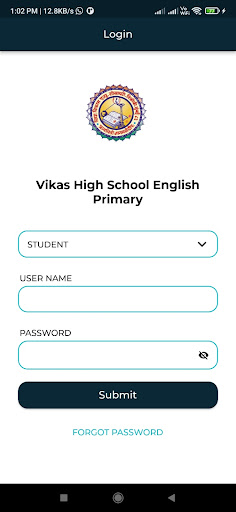 Vikas High School English Screen 3