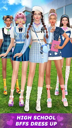 Fashion Dress Up & Makeup Girl - Screenshot 2