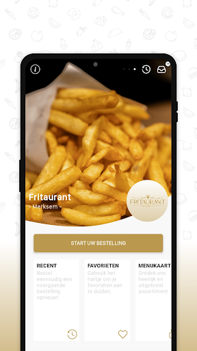 Android application Fritaurant screenshort