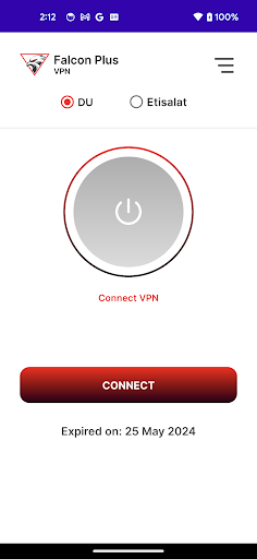 Falcon Plus VPN Screen 2
