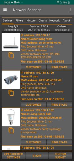 Network Scanner - IP scanner - Who uses my WiFi 4.0.1 screenshots 1