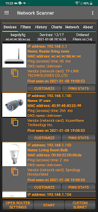 Network Scanner - IP scanner - Who uses my WiFi