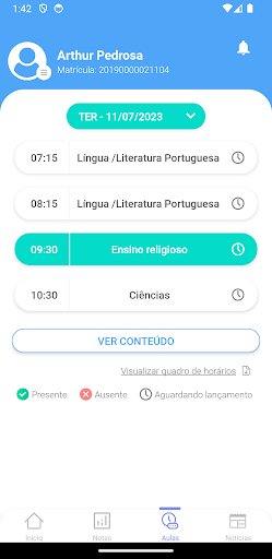 MeuEduc+ Screen 3