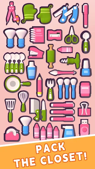 Home Packing-Organizing games - Screenshot 2