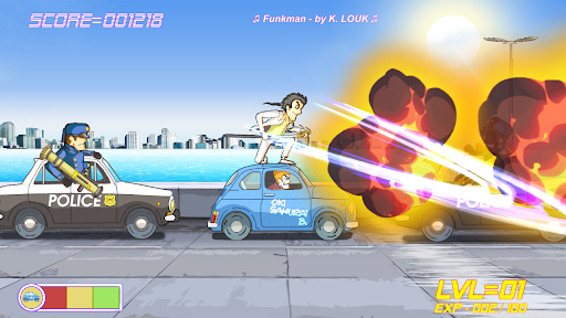 Android application OK!SamuraiB+ screenshort