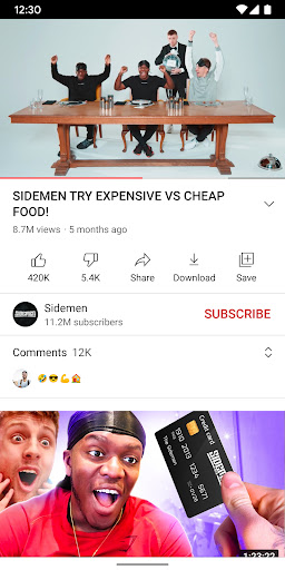 YouTube screenshot 3
