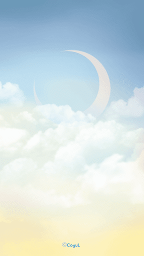 Android application 카카오톡 테마 - 하늘_깨끗한 아침 screenshort