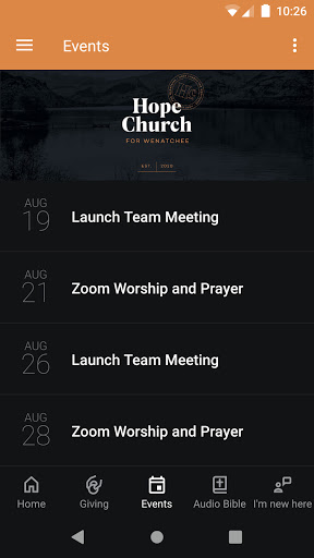 Hope Church For Wenatchee Screen 2