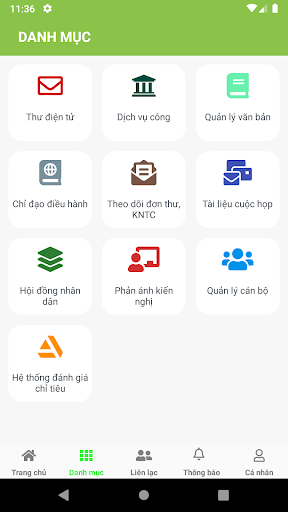 Quảng Bình eGov Screen 2