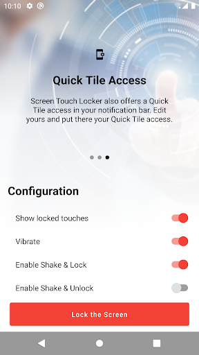 Screen Touch Locker Screen 3