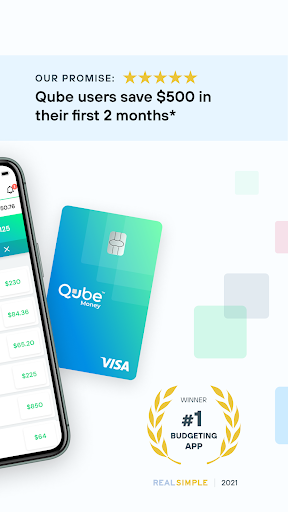 Qube Money | Budget + Banking Screen 2