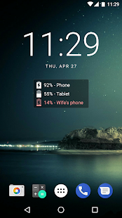Cross-Device Battery Monitor Screenshot