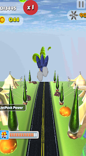Blue Hedgehog Run : Faster Runner 5.3 APK screenshots 2