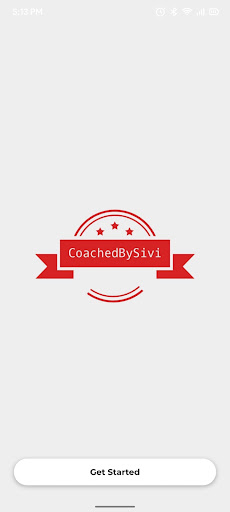 Android application CoachedBySivi screenshort