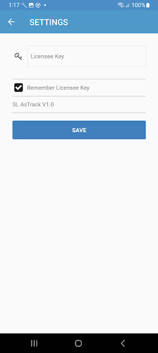 SL AsTrack Screen 2
