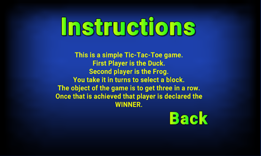 Ducks And Frogs Screen 2