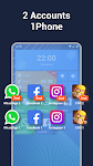 screenshot of 2Space - Multiple Accounts