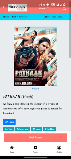 ShaanCinema - Movie Tickets Screen 3