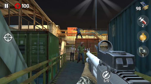 Screenshot of Zombie Hunter: Zombie shooting