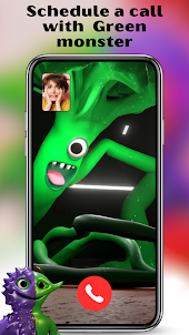 Green monster in video call
