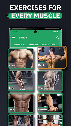 Fitvate - Gym & Home Workout - Health & Fitness - apps