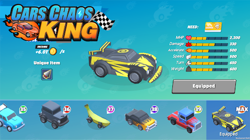 Cars Chaos King Screen 3