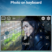 Photo on keyboard