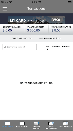 AKPFCU Cards Screen 3