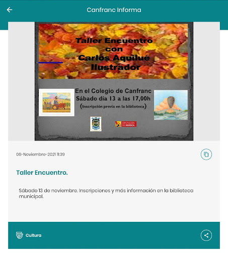 Canfranc Informa Screen 3