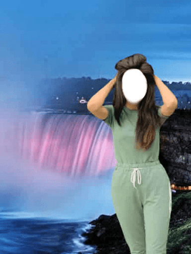 Android application Waterfall Selfie - Niagra screenshort